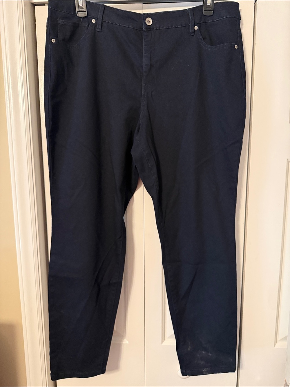 Nine West Women’s  Skinny Jeans - Navy Blue